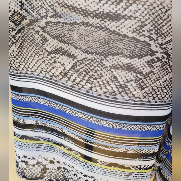 Dana Buchman flowy high/low tunic top ~XL - Picture 8 of 8